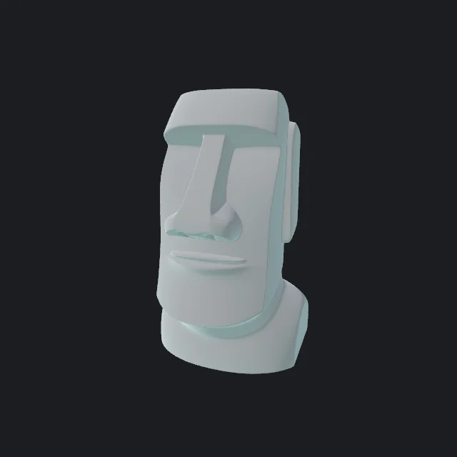 The watertight 3D model 3D Mate generated from the photo